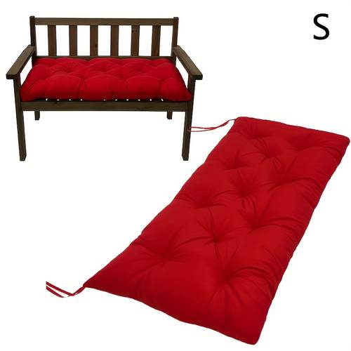 1pc outdoor bench cushion swing cushion thick layered cushion outdoor chair cushion made of durable polyester hand washable suitable for lounge chairs garden furniture patio benches and other outdoor settings