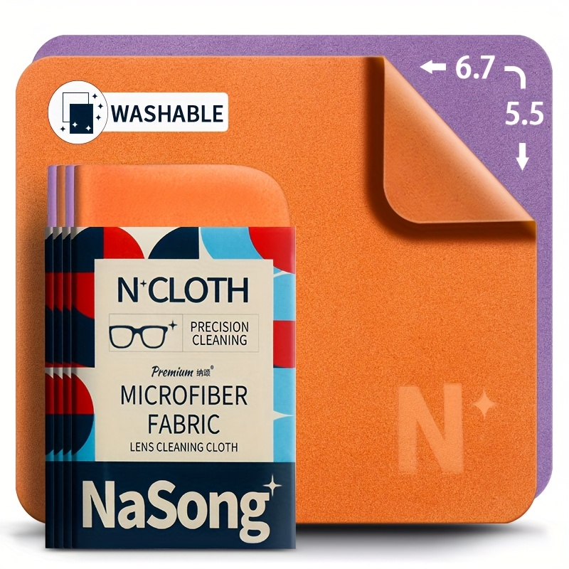 n eyeglass cloth professional ultra   suede velvet eye cloth cleaning special wiping cloth soft and non damaging to lenses