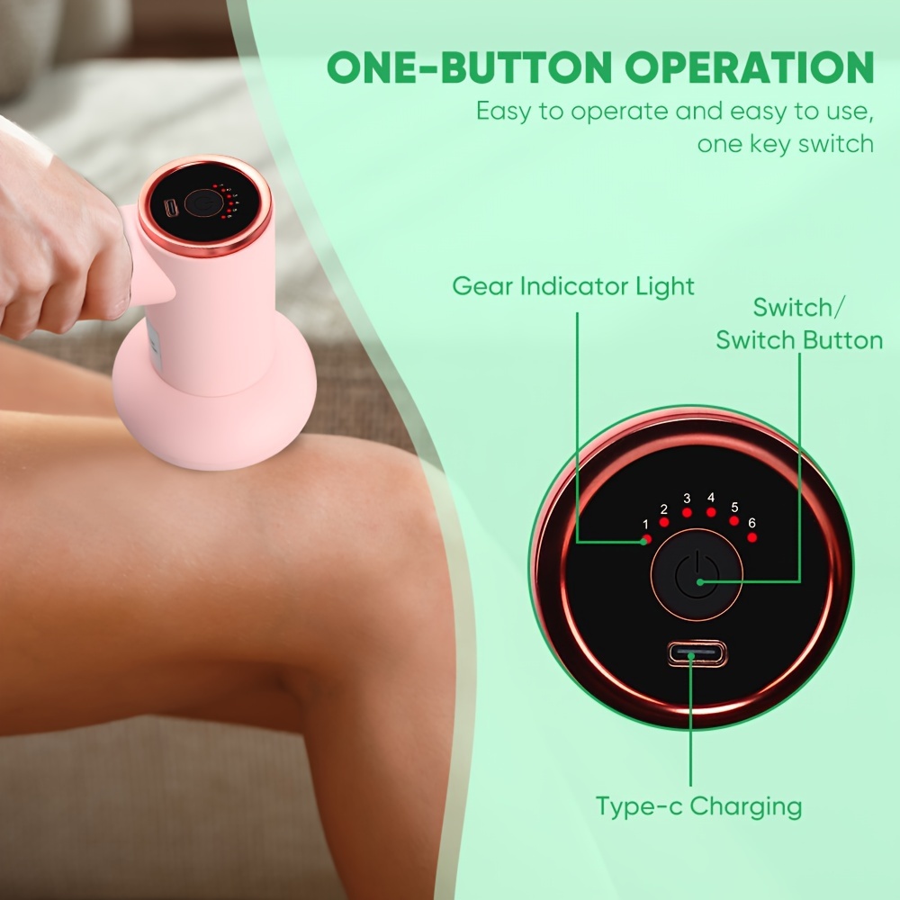 electric body massager for the whole body abdomen legs waist massager multi functional handheld   instrument mothers day gift details 5