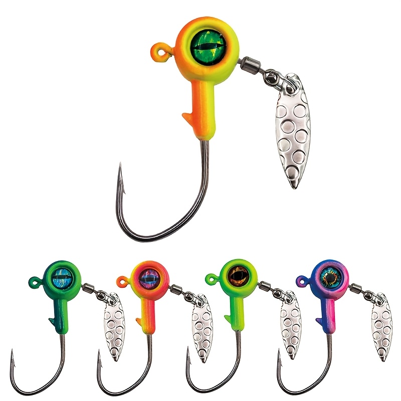 Têtes De Plomb Pour Pêche, Pack De 25/50, Poids 1/32, 1/16, 1/8 Oz, Pour Bar, Truite, Crapet