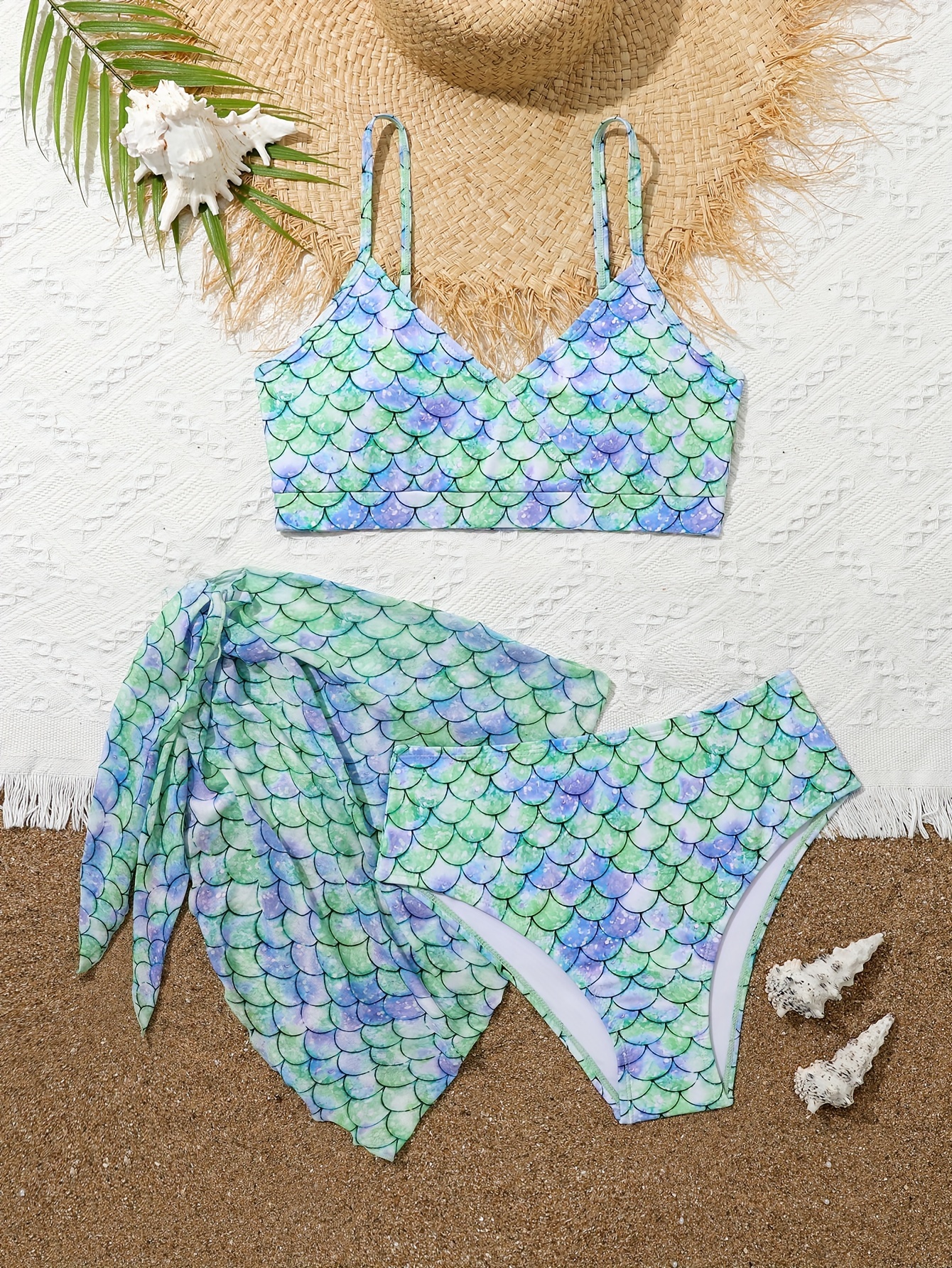 Mermaid style swimsuit on sale