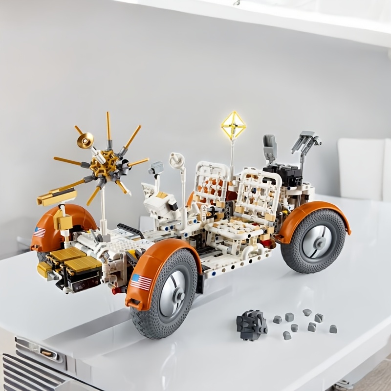 European Version, LEGO 42182 Apollo Lunar Rover Adult Building Kit - Space Rover Model DIY Kit - Christmas Collection Gift For Science And Astronomy Enthusiasts, Great Gift For Boys And Girls