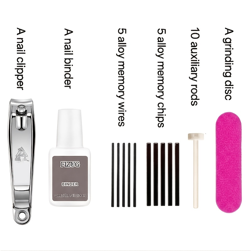 Image of 23pcs Upgraded Adjustable Ingrown Toenail Tools For Foot Care, Titanium Alloy Ingrown Toenail Set, Ingrown Toenail Tools, Professional Pedicure Tools