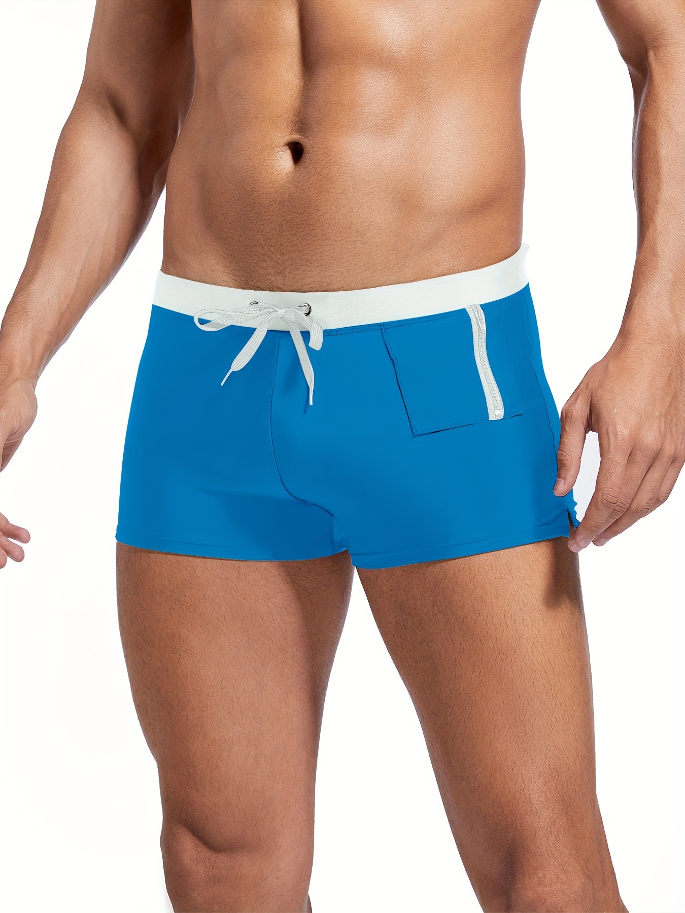 Mens high waisted swim trunks online