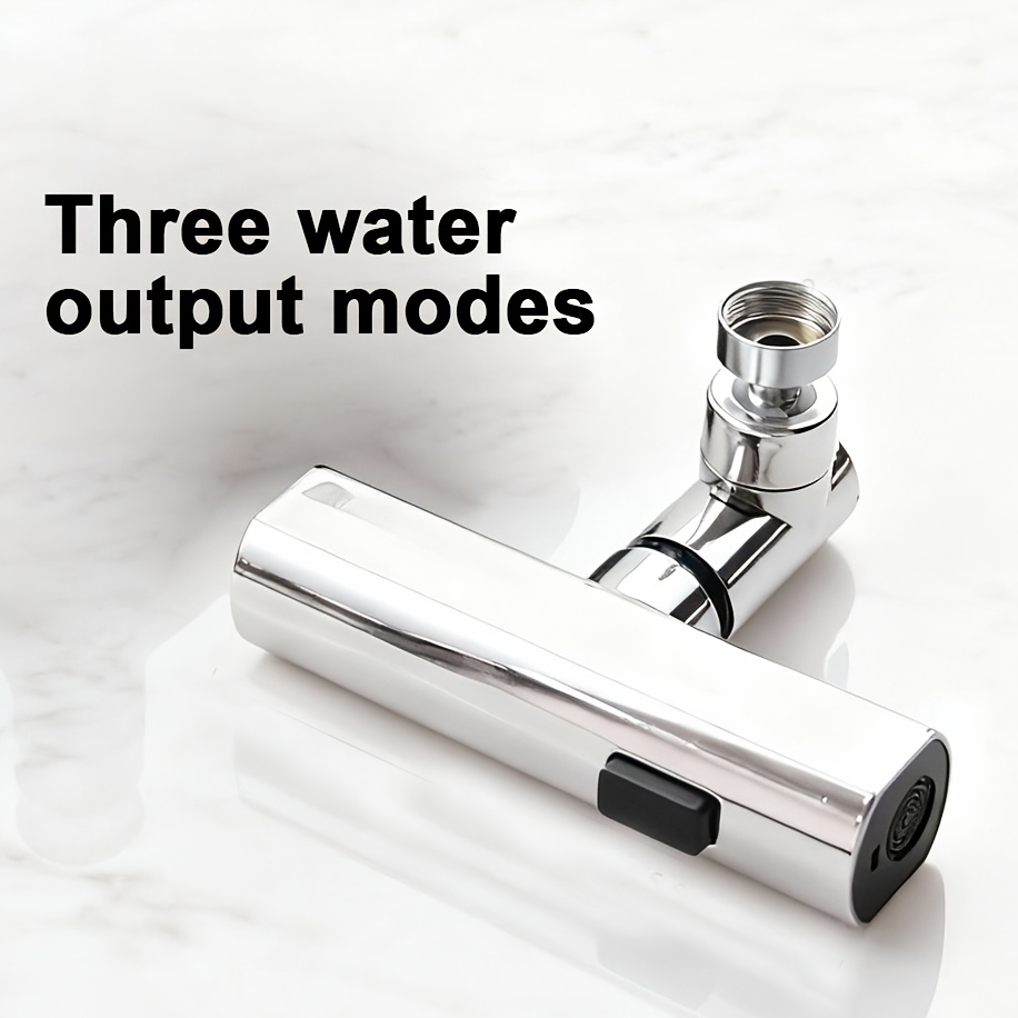 1pc Multifunctional Faucet Adapter Faucet, Bathroom Washbasin Faucet, Sink Faucet Replacement Additions, Home Essential