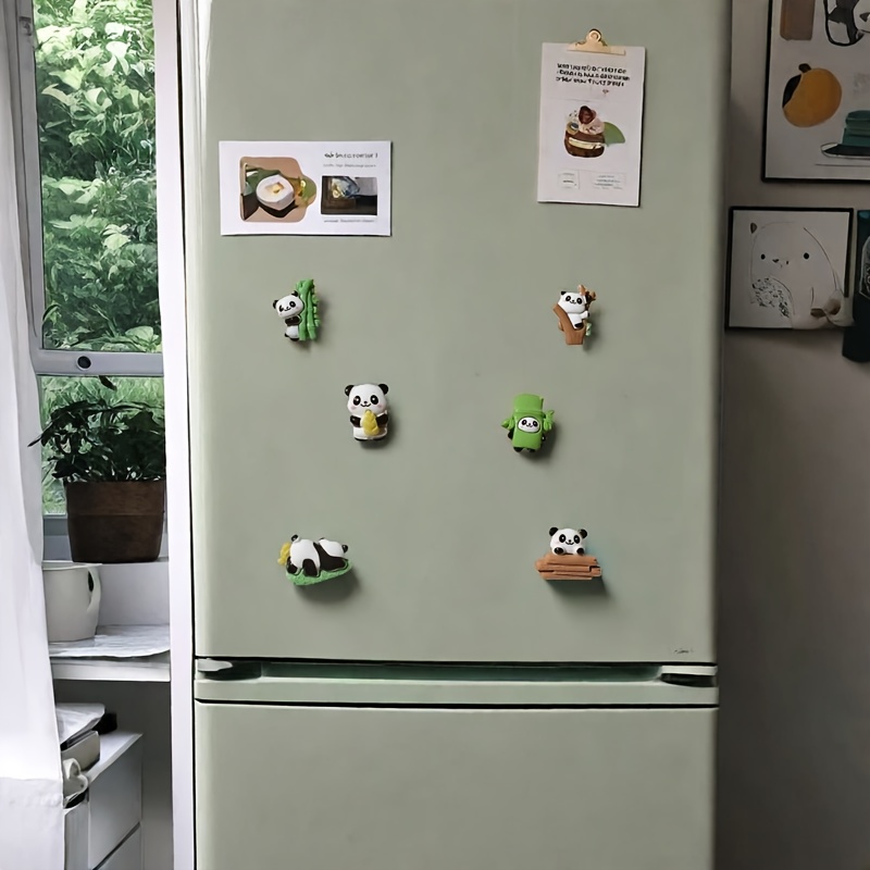 QMIN Lot De 2 Aimants De Réfrigérateur En Forme D'animal De La Ferme