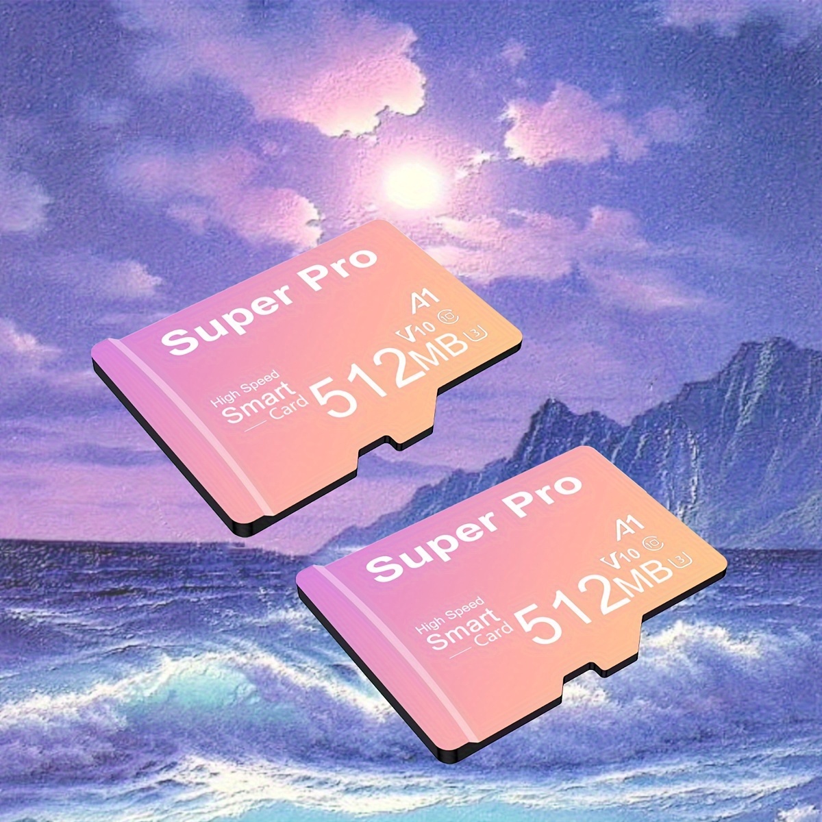 2pcs Memory Card 512mb 256mb 128mb 64mb, Capacity In Mb, Not Gb, Small Capacity Flash Tf Card, Memory Tf Card For Mobile Phone/car Audio/audio - Store Your Files!
