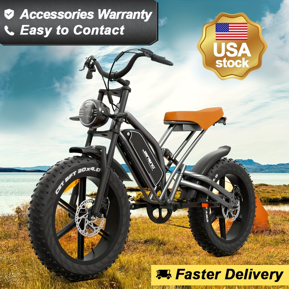 

Electric Bike, 20" Electric Bike For Adults, And Popular, , Long- 48v 14ah Removable Battery, 7- , 20 Fat ,