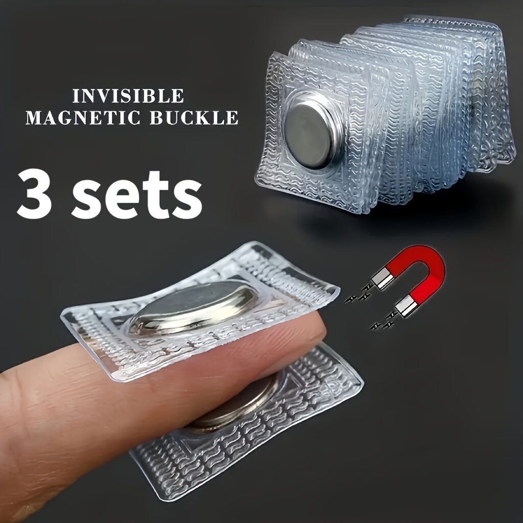 

3 Of : Fasteners For Curtains, Clothing, Handbags, And Scrapbooks - Double-sided