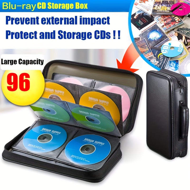cd dvd case dvd cd semi hard case cd dvd storage case - Temu Oman