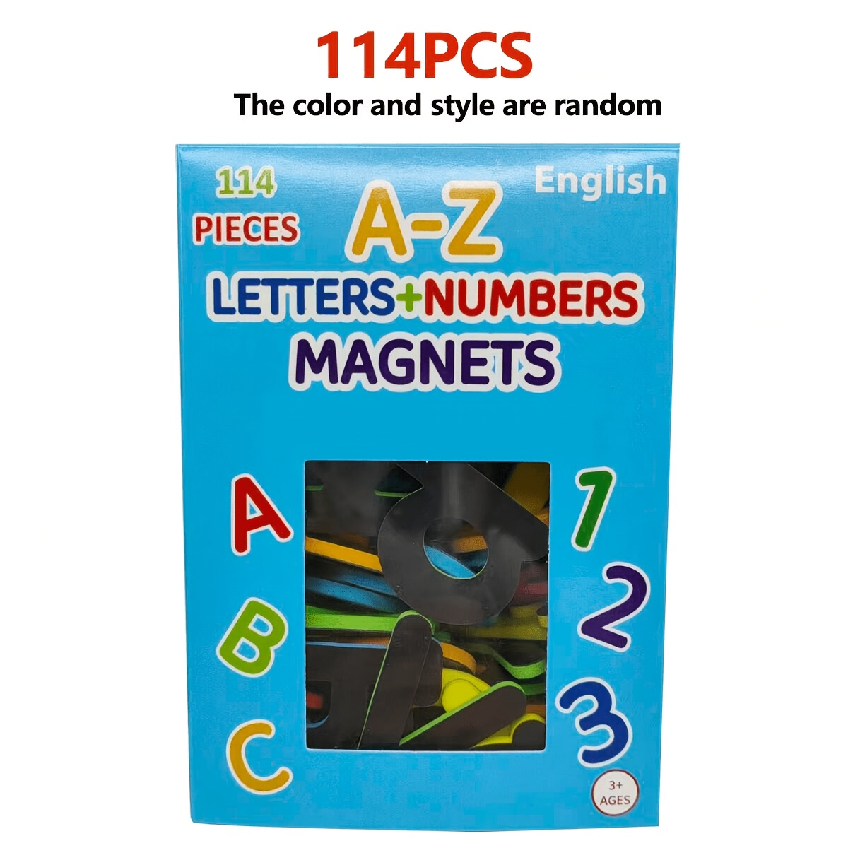 letter magnets sold on Temu United States