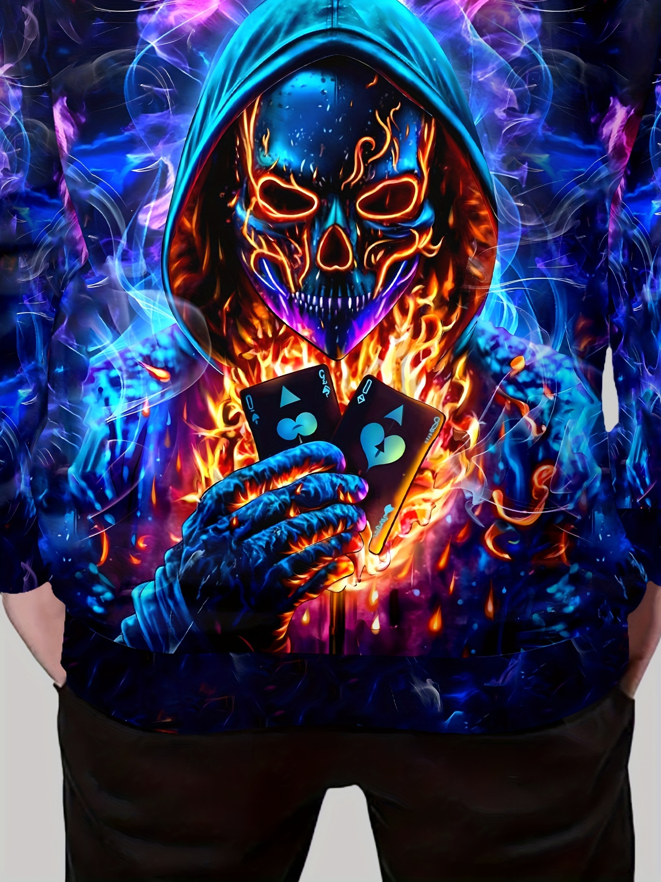 Cool Hoodies Skull 3d Hoodie Boys' 3D Printed Hoodie, Cool Skull