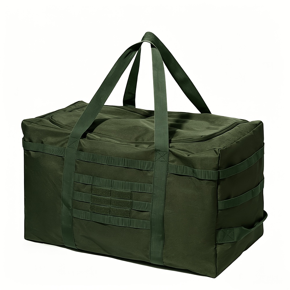 TEMU Large Duffle Bag (60l/90l Capacity Optional) - For Gear , Camping Storage, Deployment Cargo & Travel Sports Equipment, 3 Colors Available