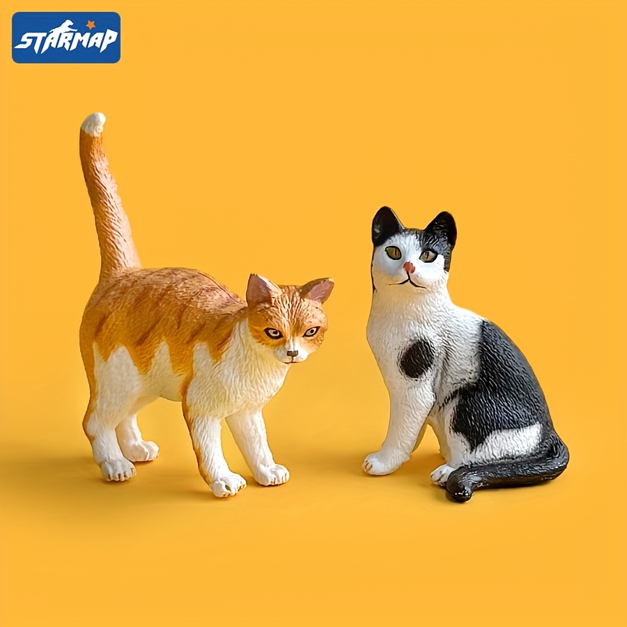 Siamese Cat Simulation Model Desk Decoration Toy