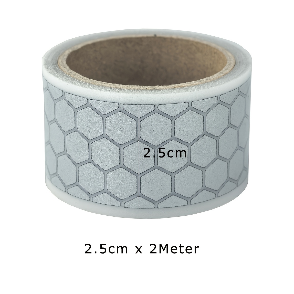 E-shop Silber Iron on Tape Reflektierendes Hitzetransfer Vinyl Wabenmuster Aufbügler für Kleidung