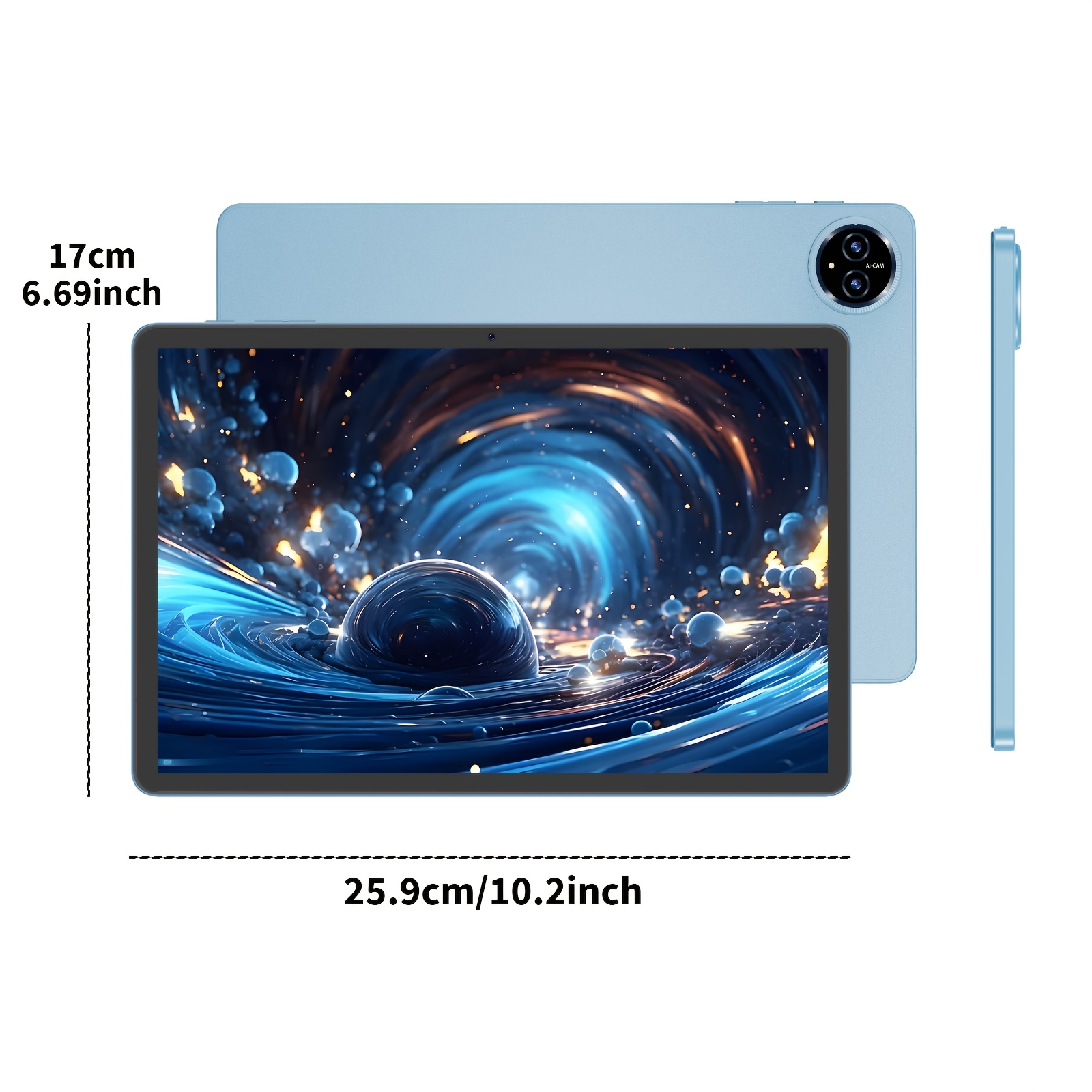Tablet de 11 polegadas, 24GB (6+18) RAM, 256GB ROM, Processador Octa Core, Android 15 6