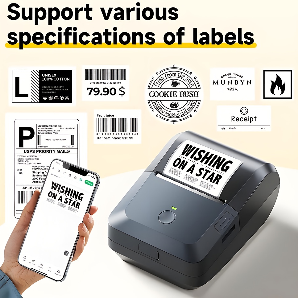 label printers sold on Temu Australia