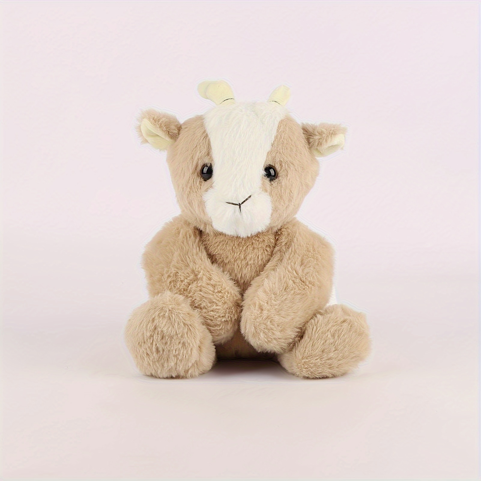 22cm 8 66in Cute Highland Woolly Sheep Plush Toys Cute Brown Lamb