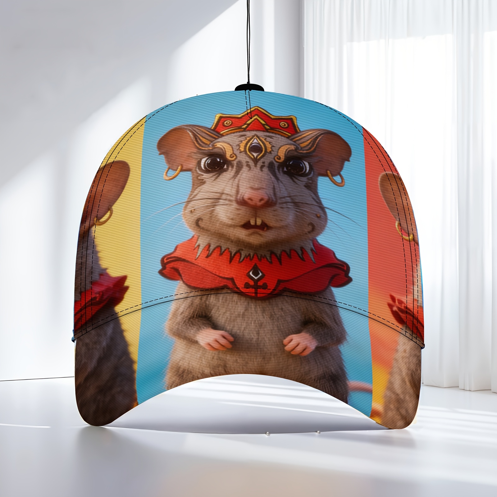 rat with hat sold on Temu United States
