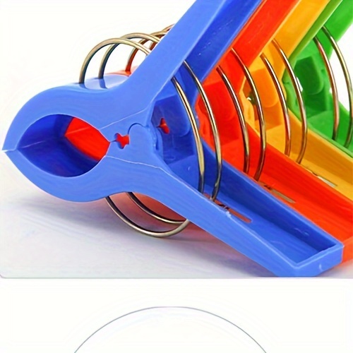 1набор ярких пластиковых прищепок, больших ветронепроницаемых зажимов для простыней, крючков для полотенец, зажимов для сушки одеял, многофункциональных зажимов для белья, детали 0