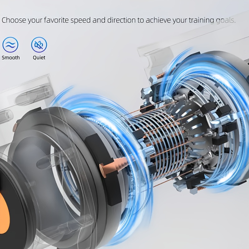 Under-desk Elliptical Trainer - Fully Assembled, Quiet, Portable, Seated Pedal Exerciser With Remote Control. 5 Automatic Modes + 15 Manual Speed Settings For Easy Home Exercise And Office Relaxation, Without Battery