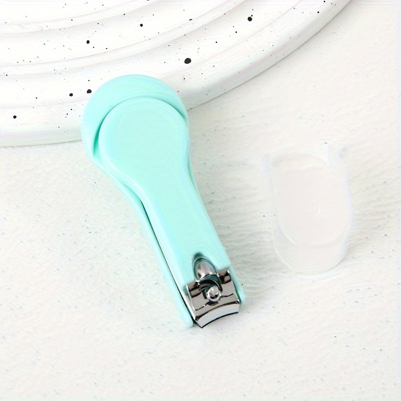 Com-four® 5x Nagelknipser Mit Karabiner – Bunte Farben, Edelstahl, 4 Cm Lang, Ideal Für Unterwegs