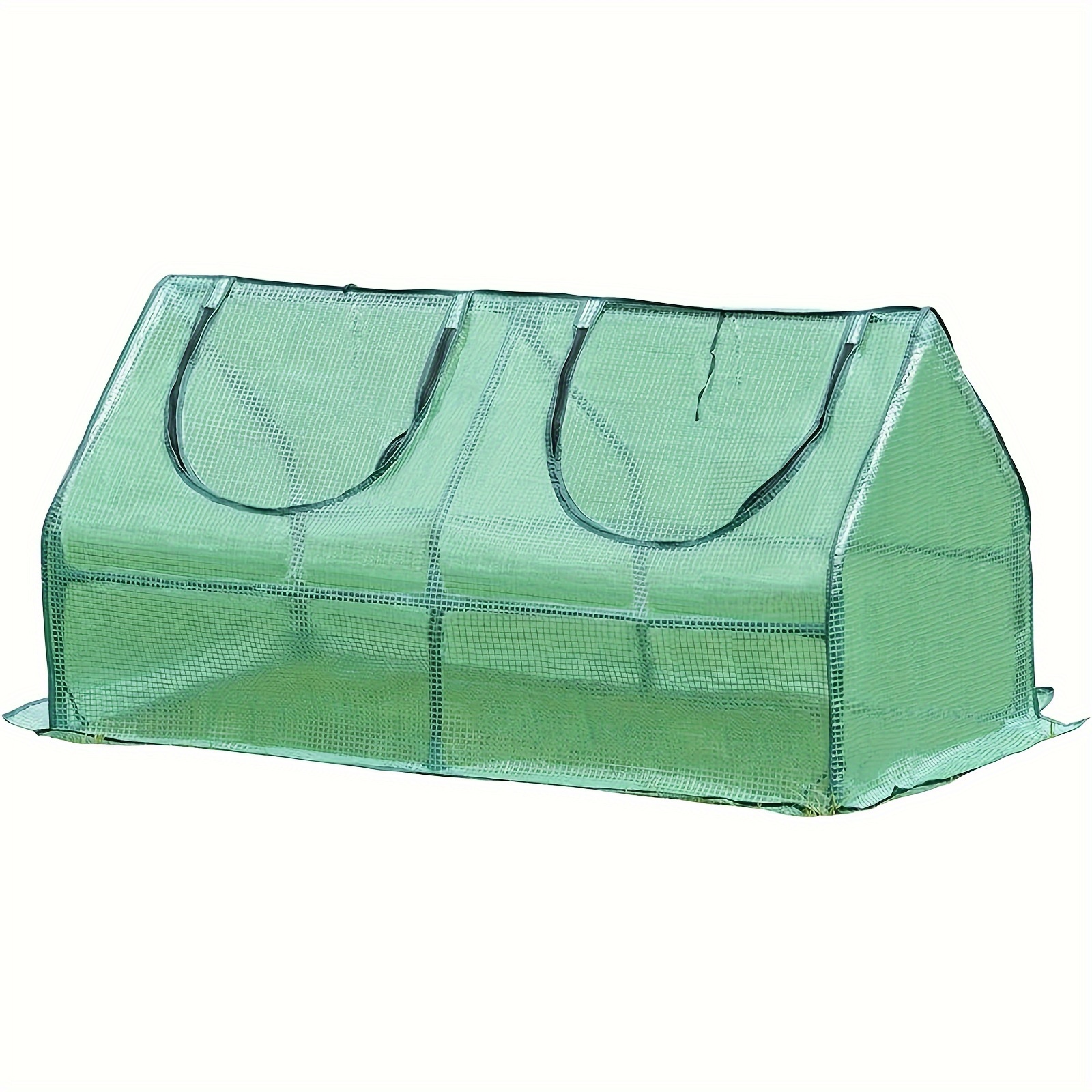 

4 Ft. X 2 Ft. X 2 Ft. Mini Greenhouse With 2 Zipper Doors - Green