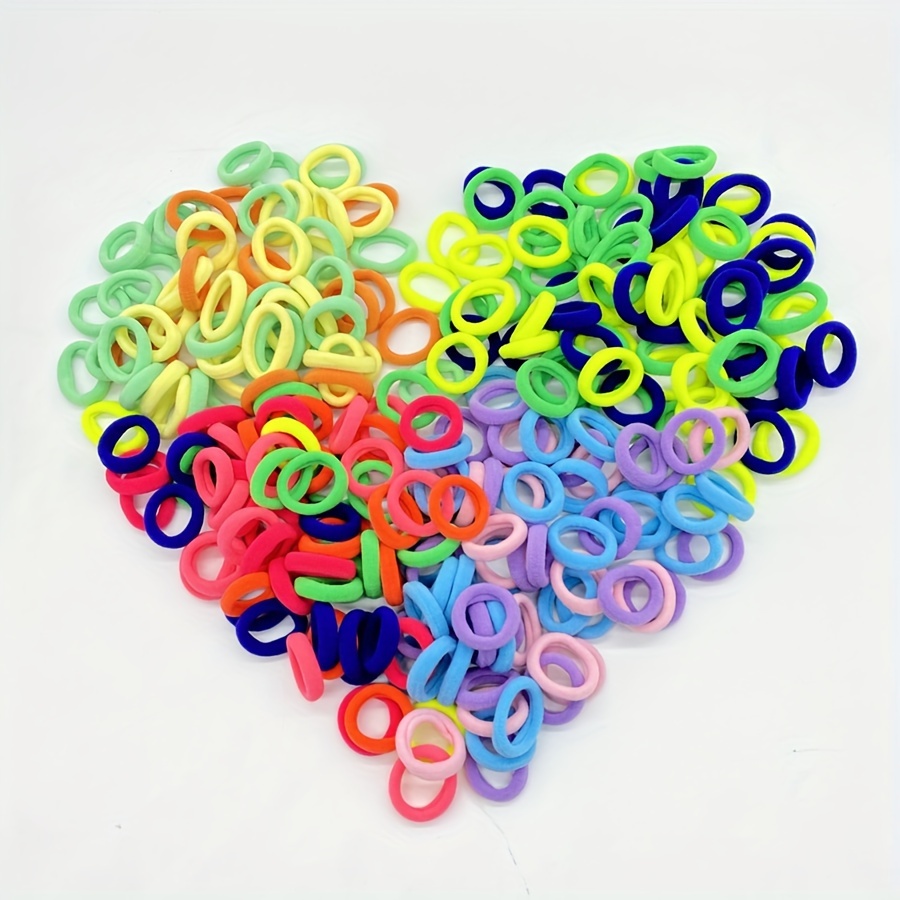 12 Elastische Haargummis Aus Samt – Stretch-Gummibänder Für Pferdeschwanz & Flechten | Mixed Colors