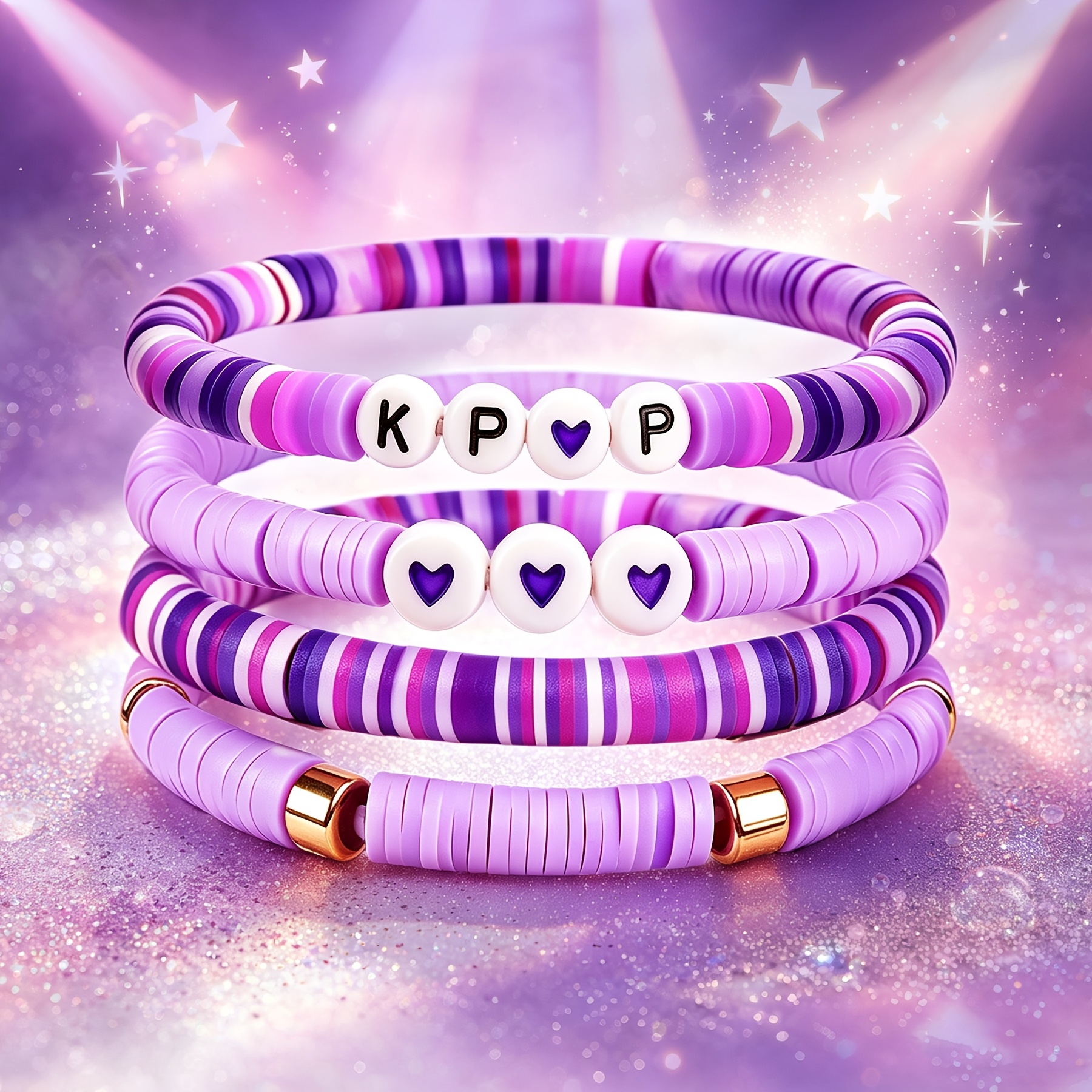 TEMU Ensemble de bracelets , Produits dérivés pour fans d', Bracelets de pour meilleure , Bracelets cadeaux pour fête , Accessoires pour festival de