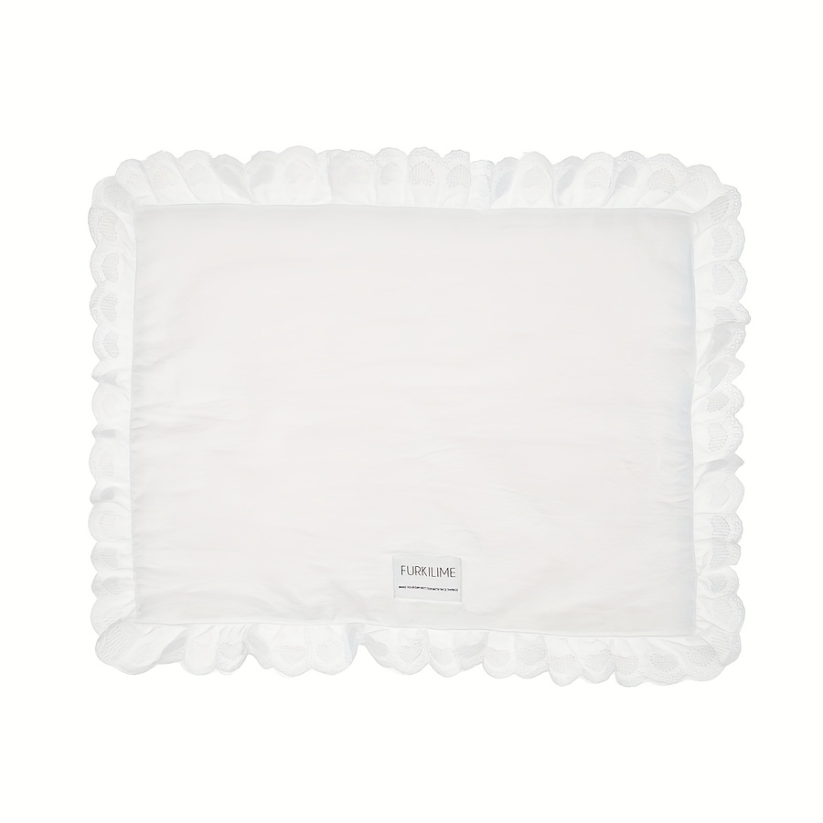 1pc Heart Lace Small Napkin Placemat Coaster Kitchen Restaurant Dust Cover Cloth Placemat