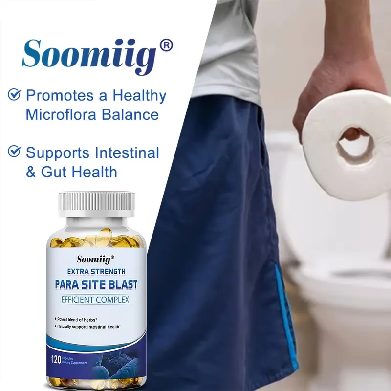 120pcs Parasite Blast Detox Complex - Anti-Parasite Support - Foto 4