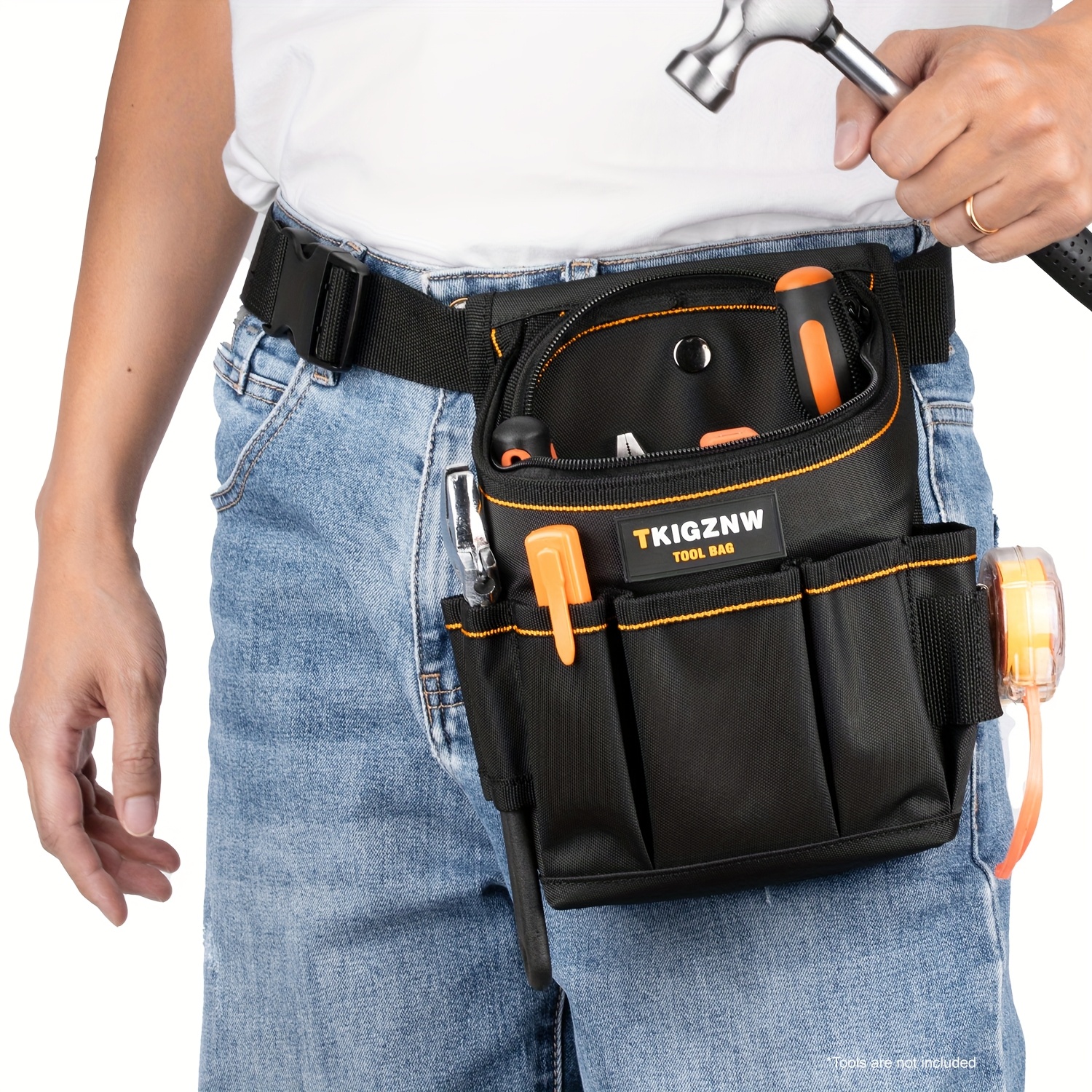 bolso de cintura tkigznw t3007 resistencia con múltiples bolsillos