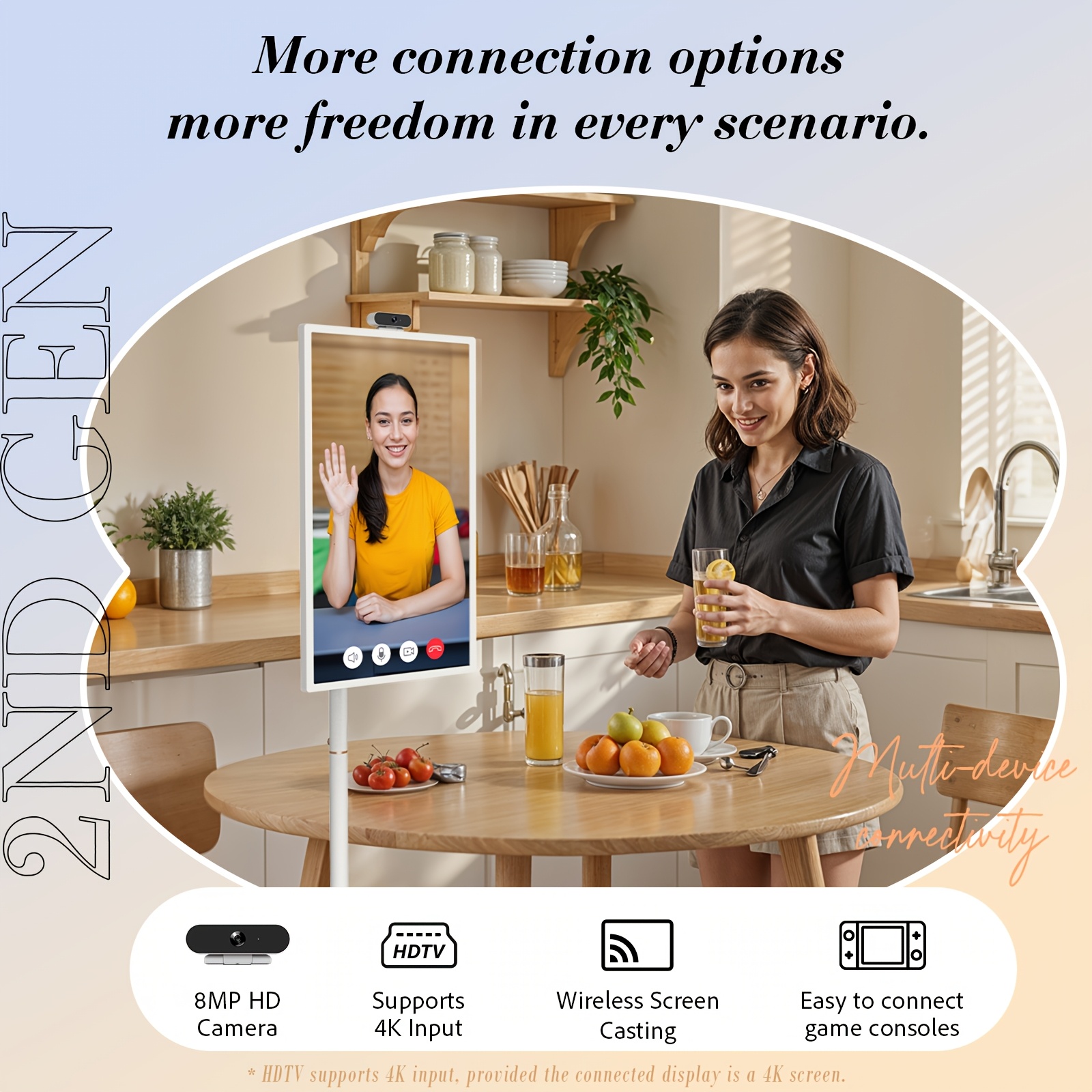 black friday christmas upgrade   32   touchscreen portable tv 16gb 128gb   14 9300mah   gift Product details 4
