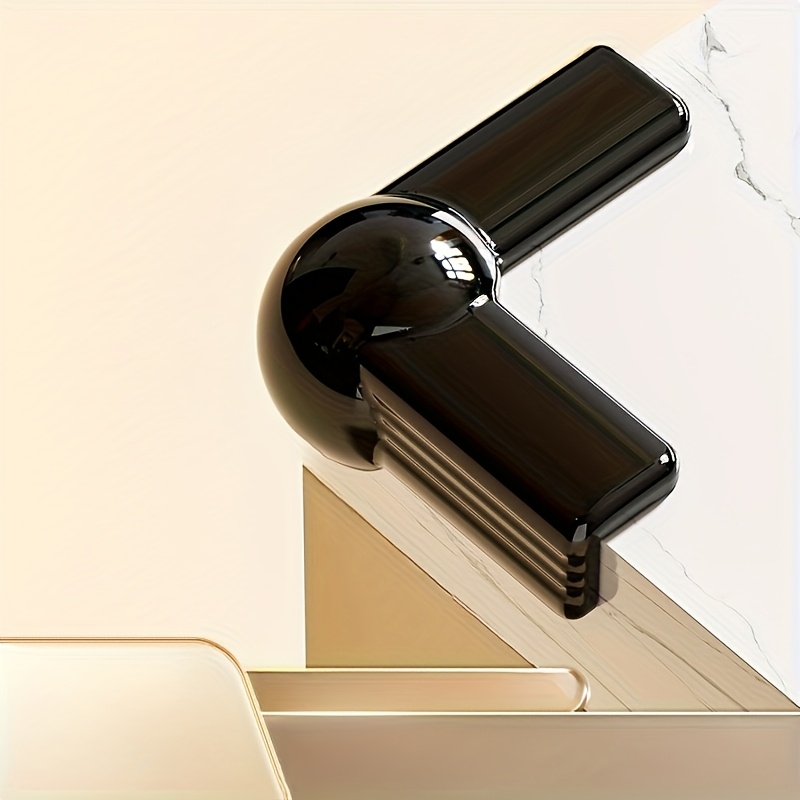 8pcs Airbag Desk Corner Guards, Stickers Right Angle - Anti-impact Protective Covers For Home And Office Use