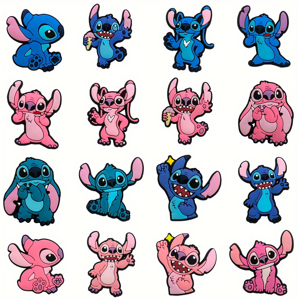 TEMU -16pcs/set Cartoon Shoe Charms, Cartoon Film Shoe Decoration Charms, Charms For Sandals, Shoes, Bracelet, Wristbands, Holiday Party Gift