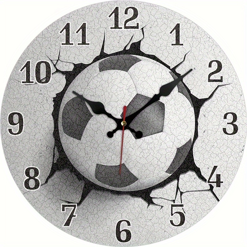 Creative Football Réveil Horloge de bureau Pour Chambre Décoration