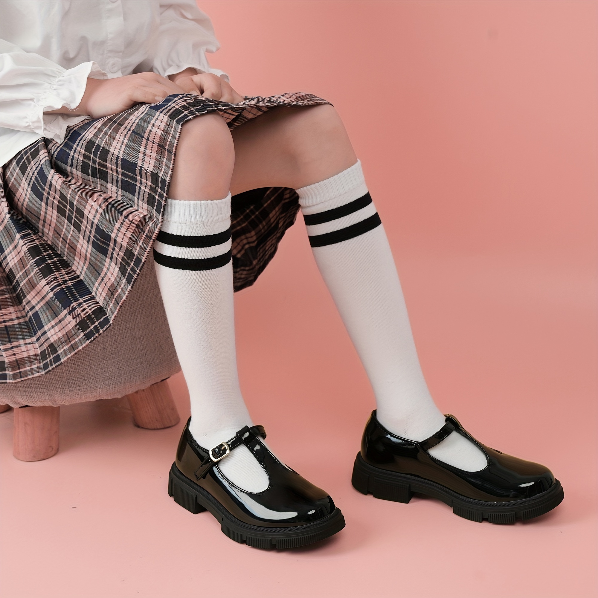 Jane School Uniform Shoes Girls Mary Jane Flats Girls Flats School
