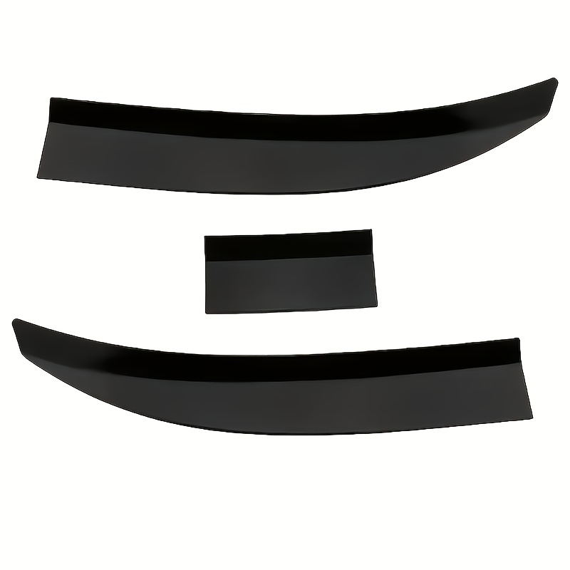 TEMU Tail Wing Exterior Body Kit|rear |three-section Tail Wing|rear Diffuser|sedan Rear Trunk Lid Wing| | Modification Tail Decoration|abs| |providing | Accessories|thicker Version