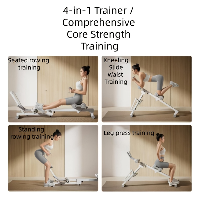 Multi-Functional Core Trainer for Home Aerobic Exercise