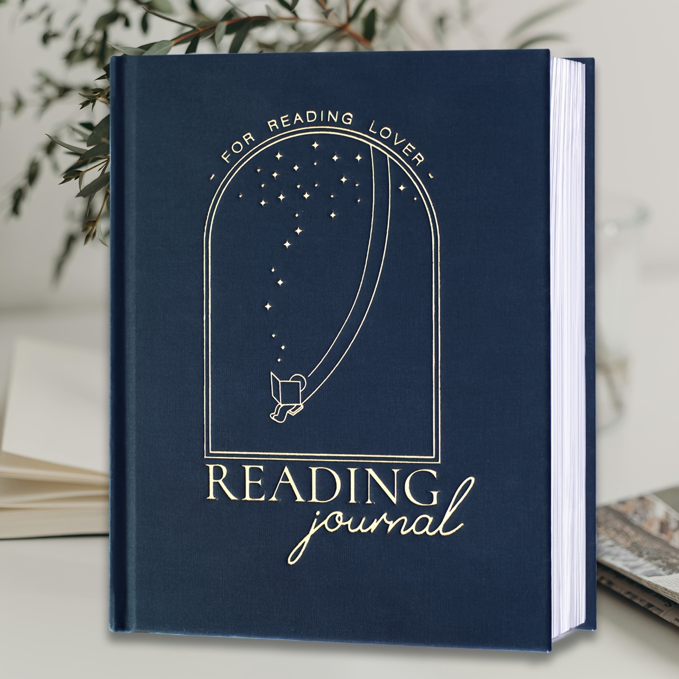 

Book Lover's Delight: Deep Reading Journal With 72 Book Review Pages - Ideal For Daily Use & Celebrating Your