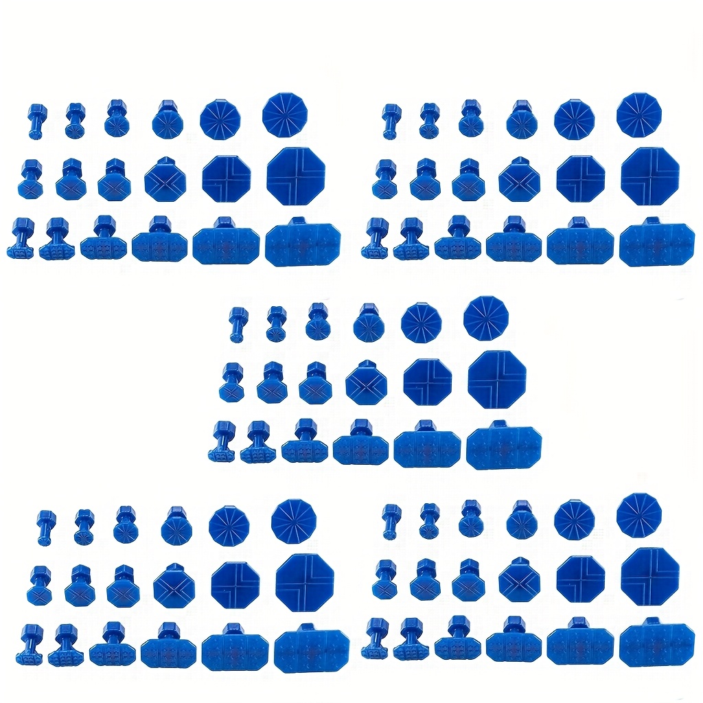 TEMU 90pcs New Car Body Dent Removal Pulling Tabs Paintless Dent Repair Tools Glue Puller Tabs Set