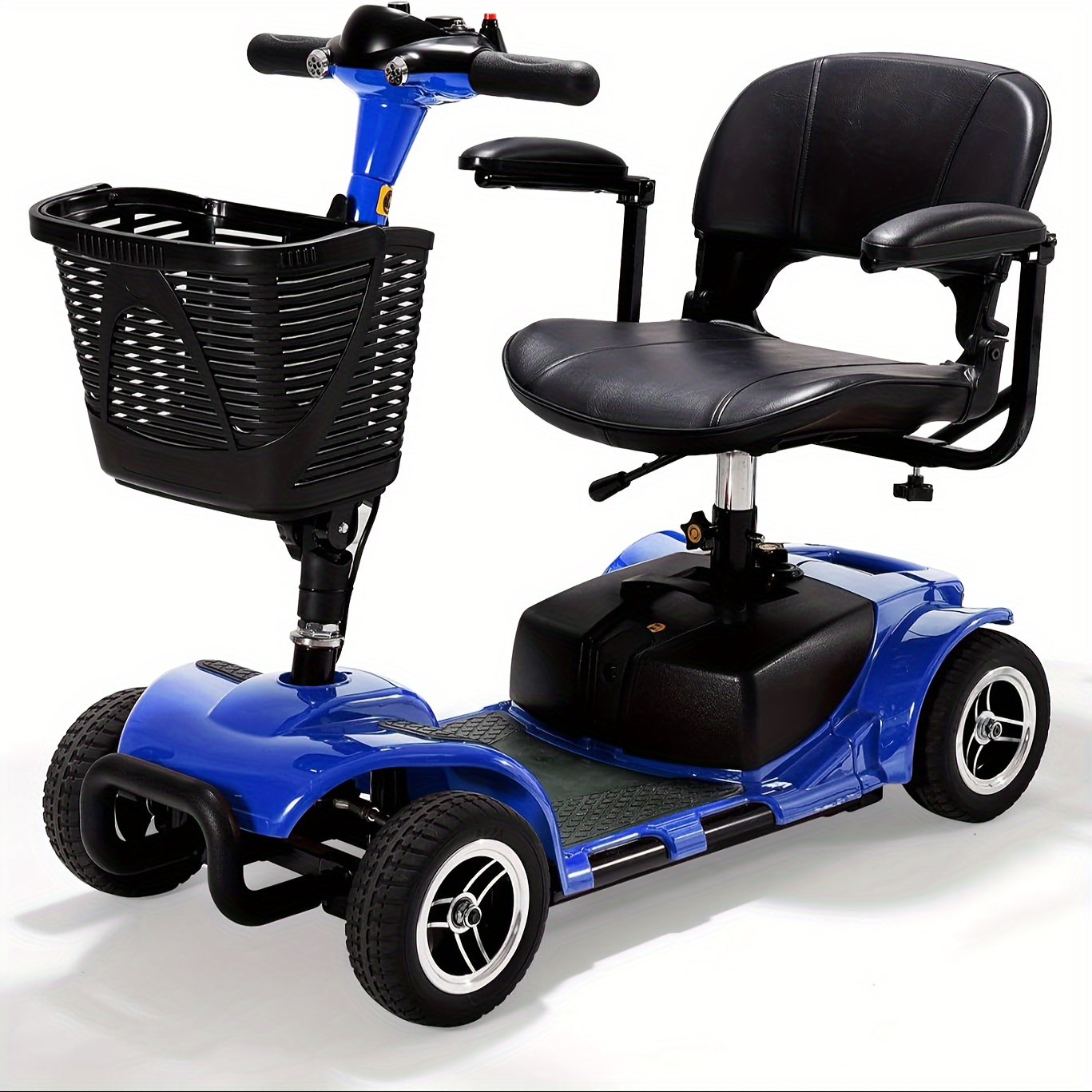 

Four-wheeled Elderly Electric Scooter, Portable, Foldable, Travelling, Suitable For Long-distance Travel, Lightweight Volume