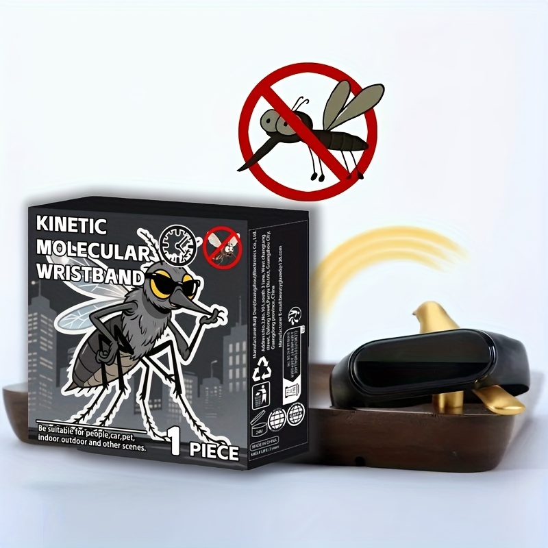 Alternative view of Muñequera Repelente de Mosquitos Electrónica, Deportiva y Física, Pantalla Táctil, Moderna y Casual, Apta para…