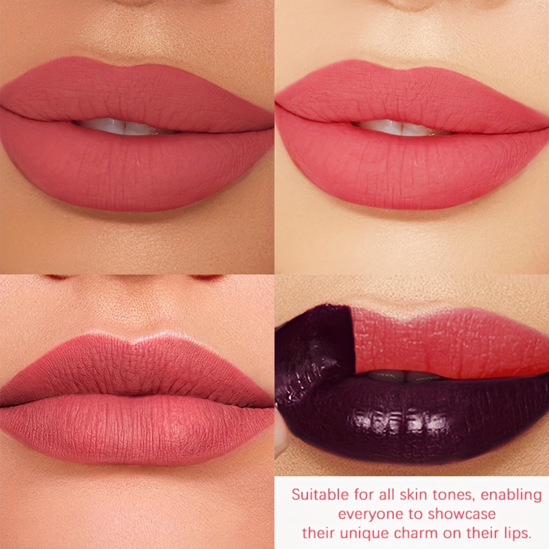 3pcs Lip Tint Set with Tweezer & Lip Brush