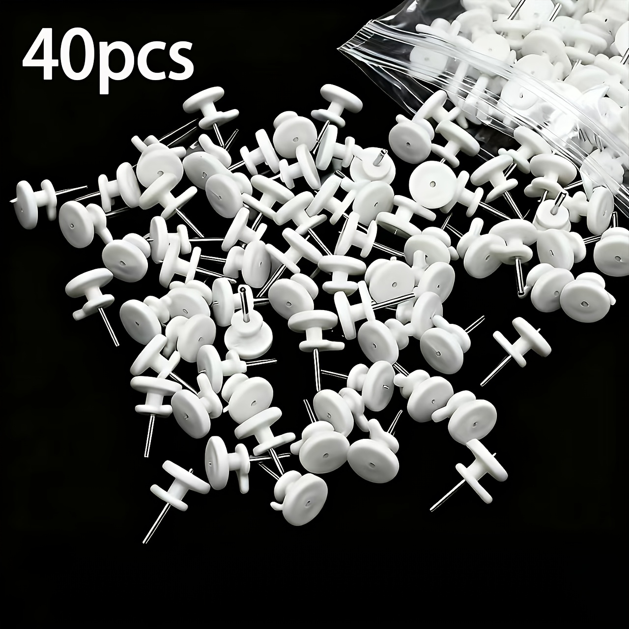 20/40 Pack Super Strong Hooks For Hanging Photos - No Drill Mini Damage-free Nails | Perfect For Wedding Photos, Embroidery & Art Prints, Decor Hanging Tool With Strong Load-bearing Capacity