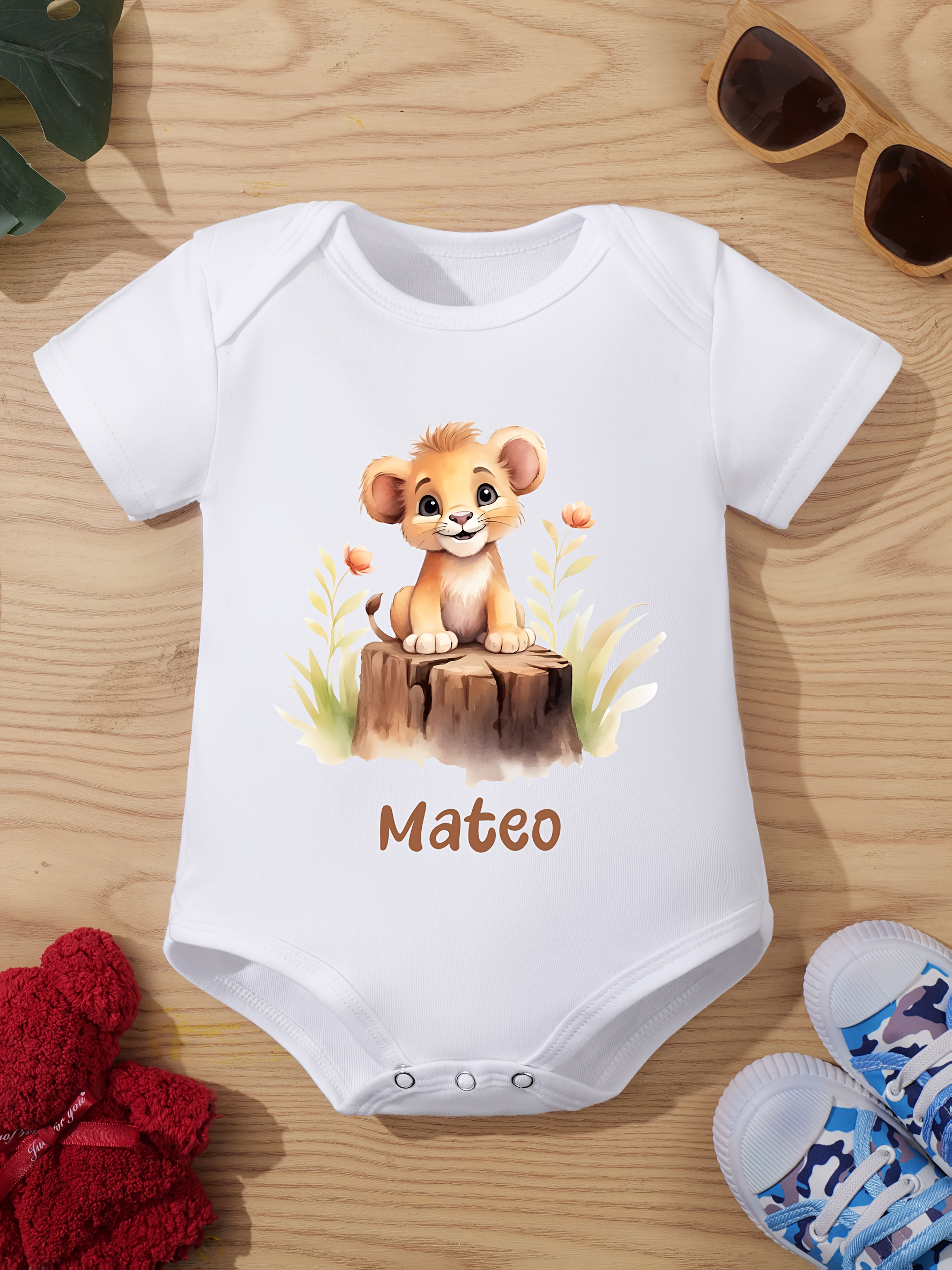 lion onesie sold on Temu United States