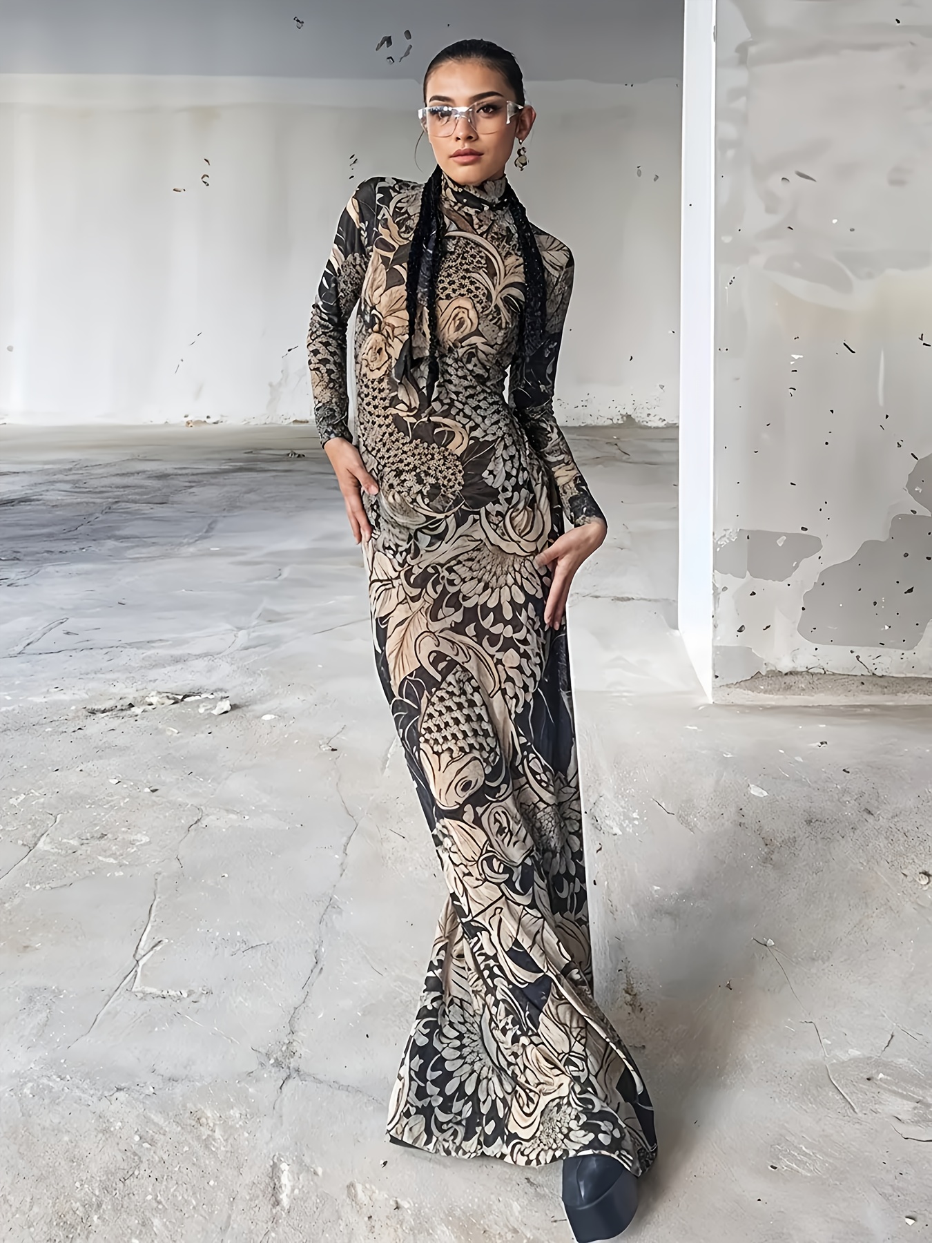 sheer dress women sold on Temu United States