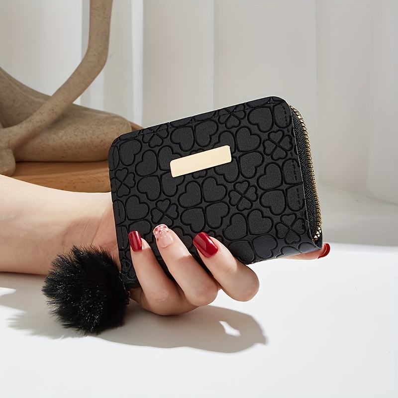 Image of Clover Embossed Coin Purse
