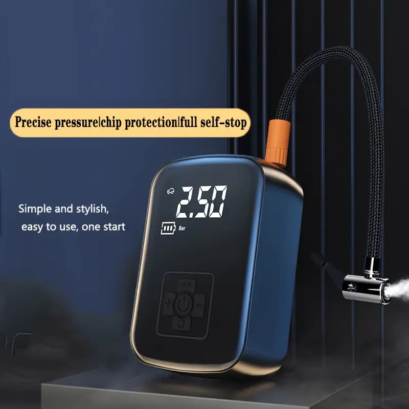 Pompa Per Palloni Portatile Dotoen | Gonfiatore A Due Vie Per Calcio, Pallavolo, Biciclette E Gonfiabili - Foto 3