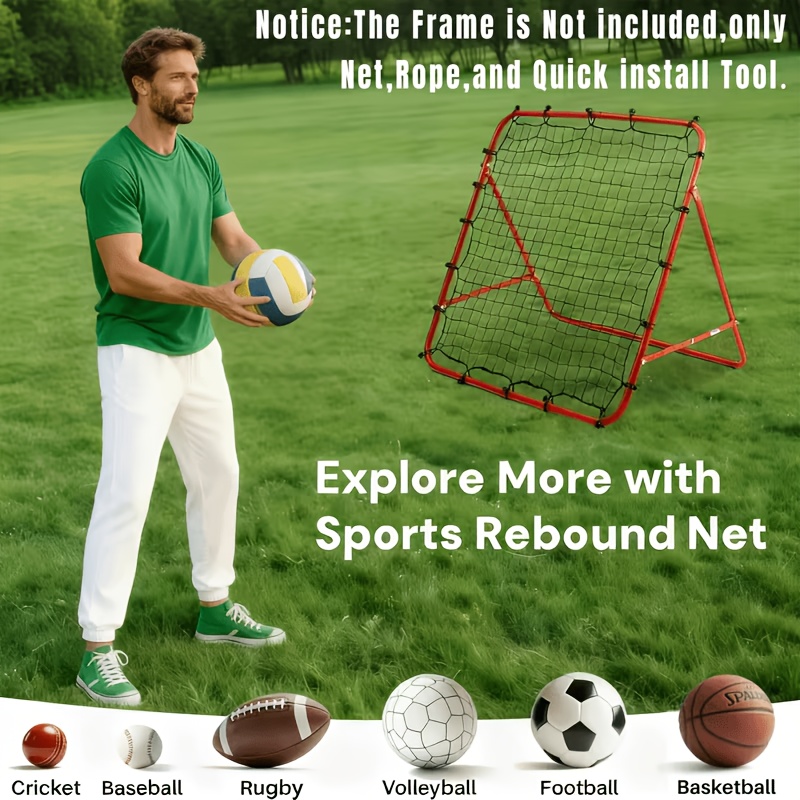 Rebound Net, Rebound Training Net for Soccer, Volleyball,... product image 3